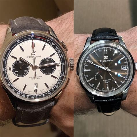 seiko vs breitling|[Breitling vs Grand Seiko] Help me continue the vs dispute as.